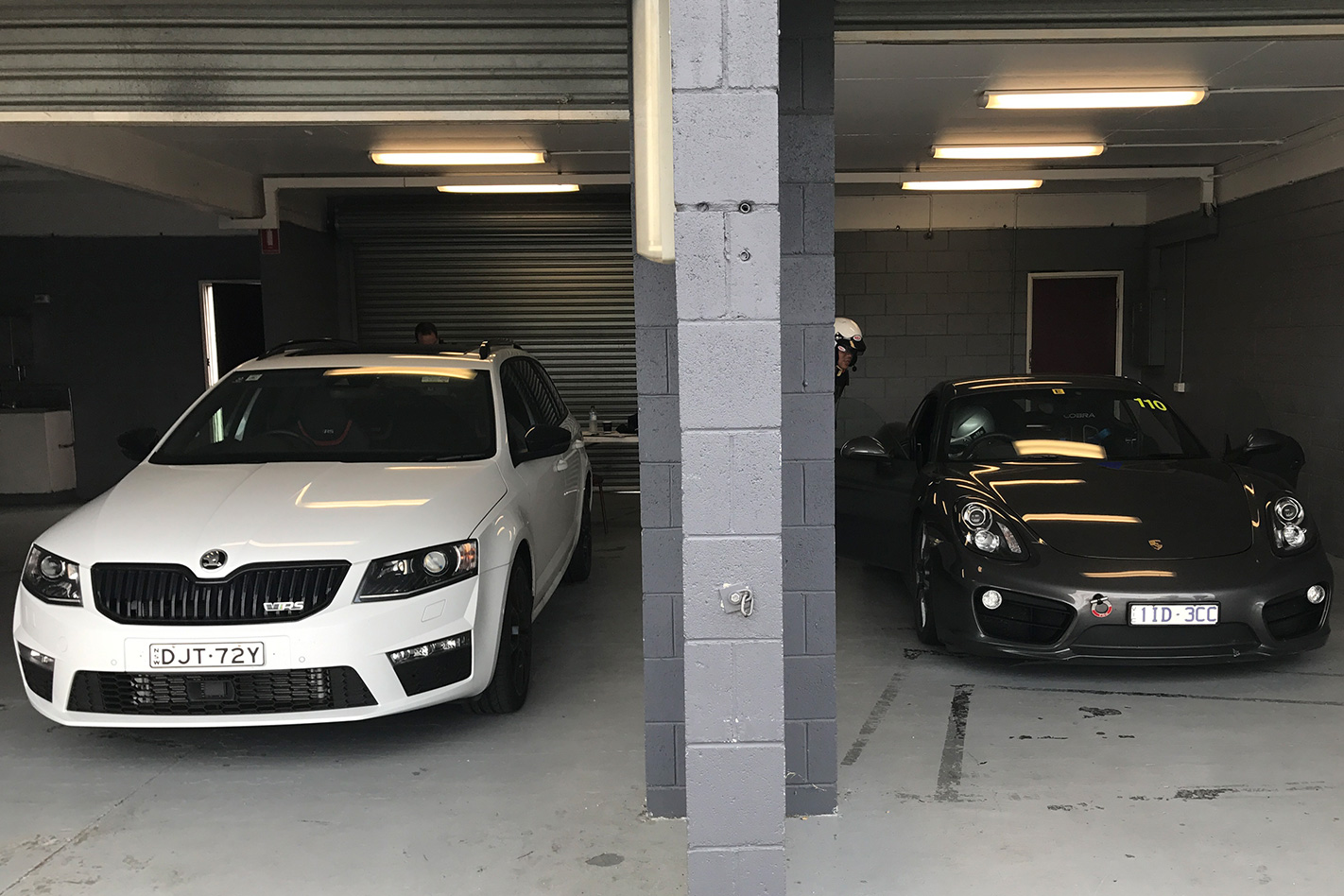 2017 Skoda Octavia RS230 with a Porsche