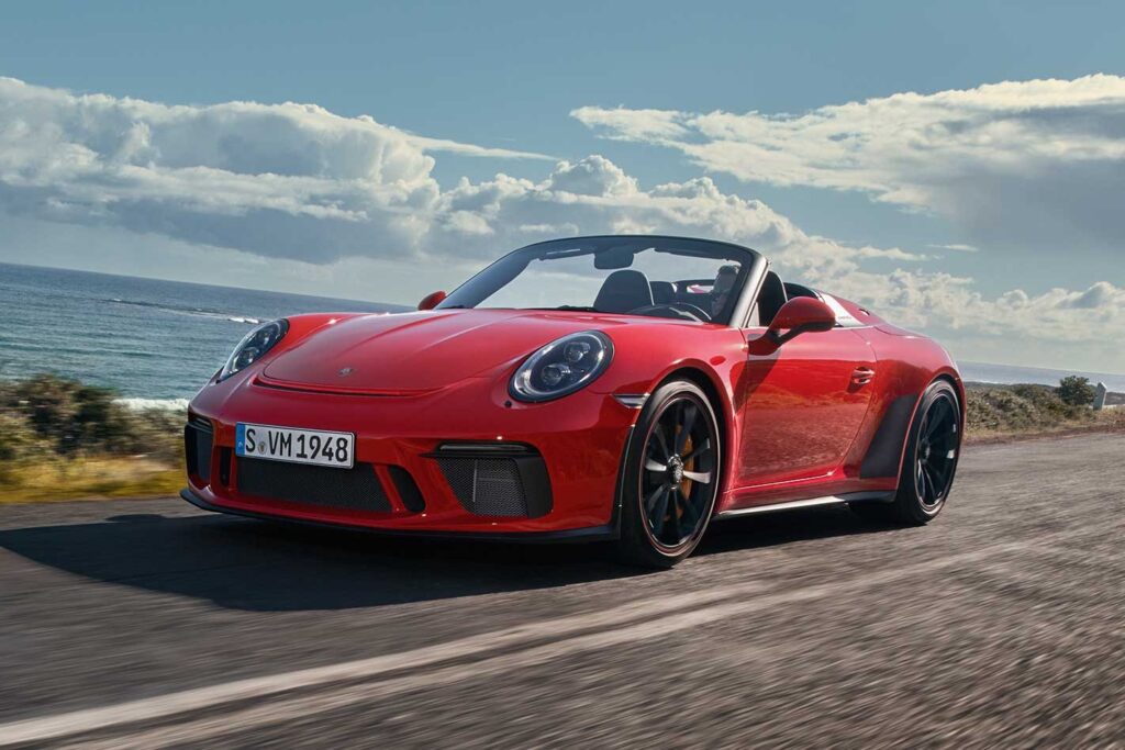 2019 Porsche 911 Speedster debut NYIAS