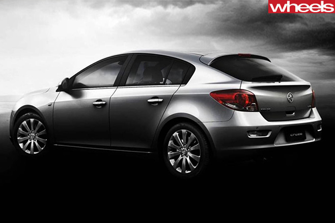 Holden -Cruze -drawing -rear -side