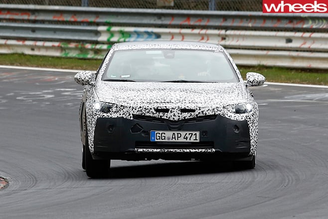 Holden -Commodore -front -driving -side