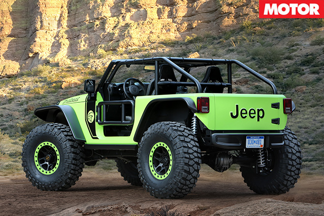 Jeep Wrangler trailcat rear