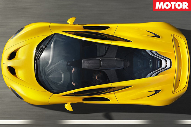 McLaren P1 2014 driving