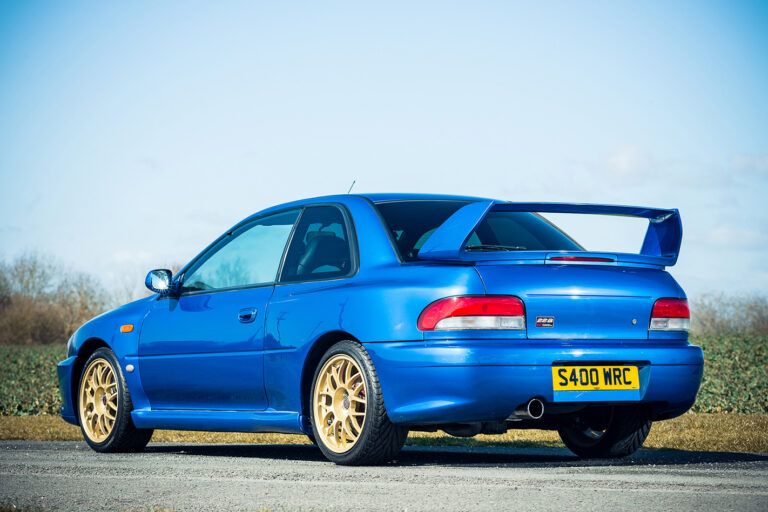 Subaru WRX STI 22B up for auction, here's a history lesson