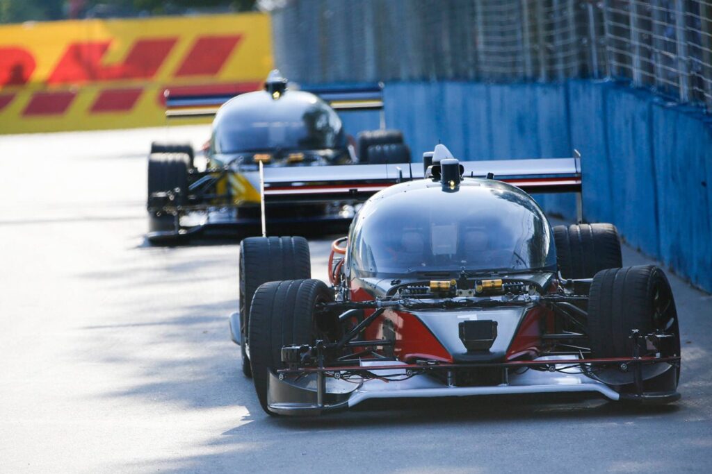 Roborace driverless race cars