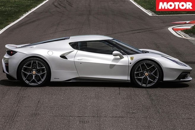 Ferrari 458 MM Speciale side