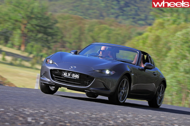 2017-Mazda -MX-5-RF-driving -side