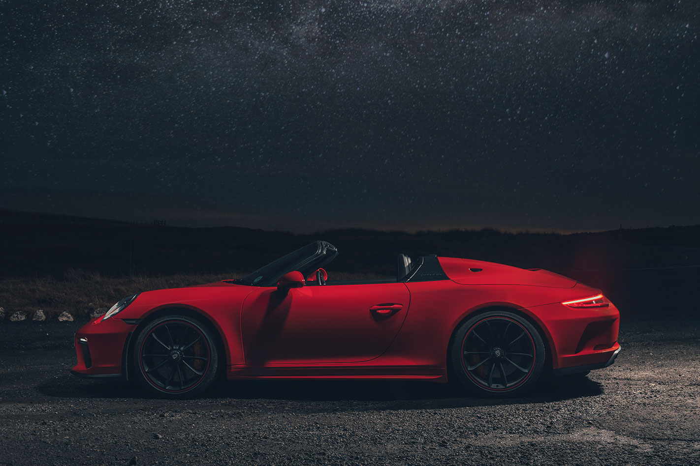 2020 Porsche 911 Speedster side