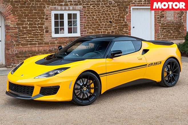 Lotus Evora Sport 410 side