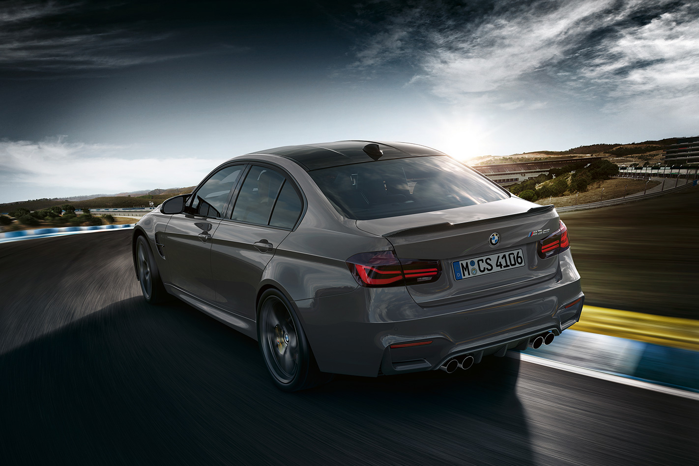 BMW M3 CS rear