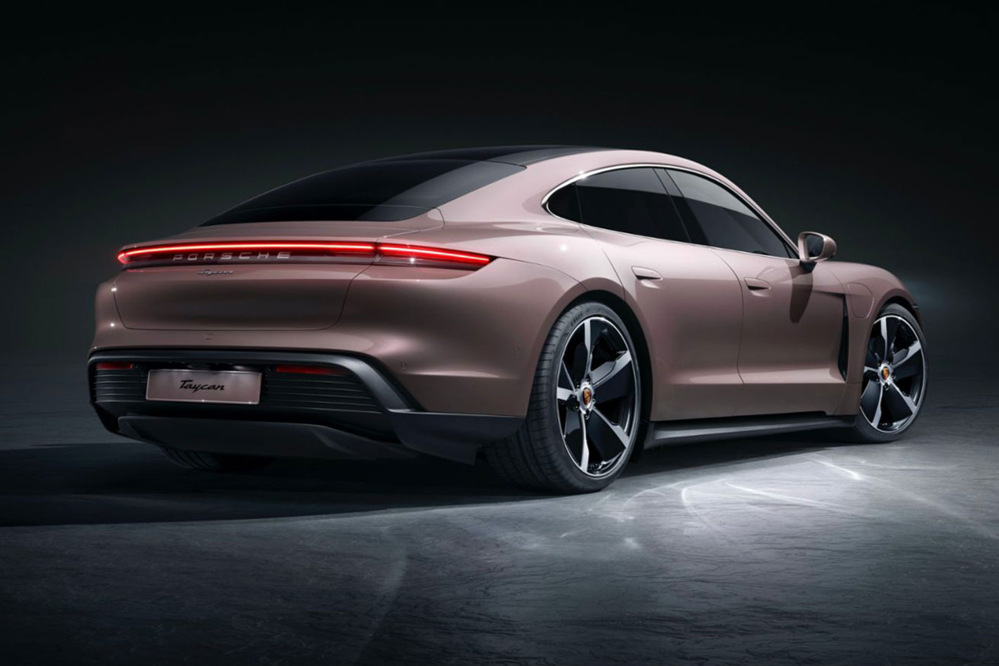 Porsche Taycan rear wheel drive
