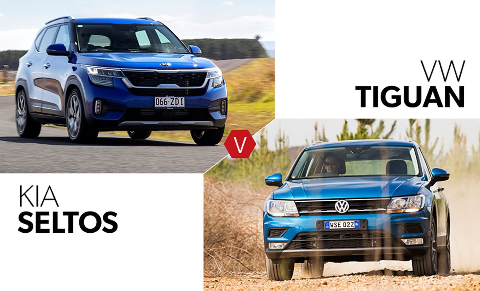 New Seltos vs Old Tiguan