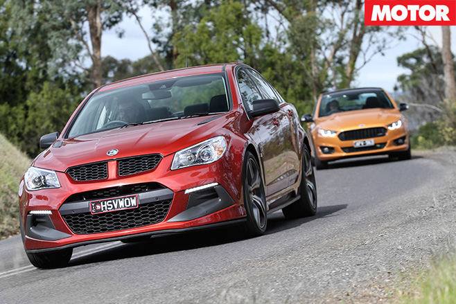 Hsv vs xr8 driving