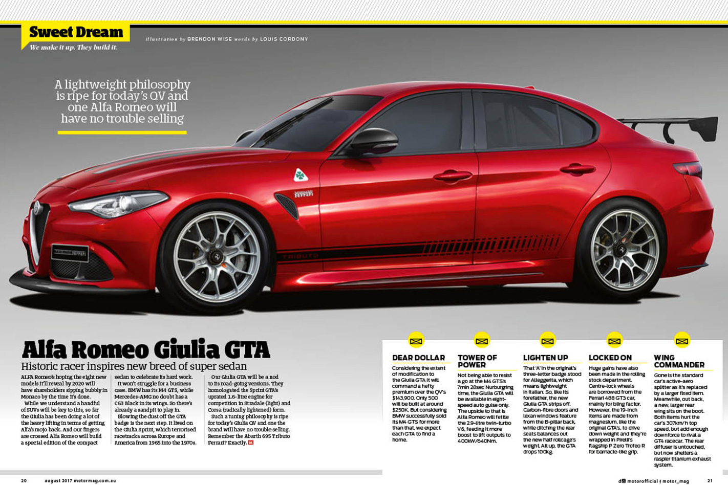 Alfa Romeo Giulia Sweet Dream