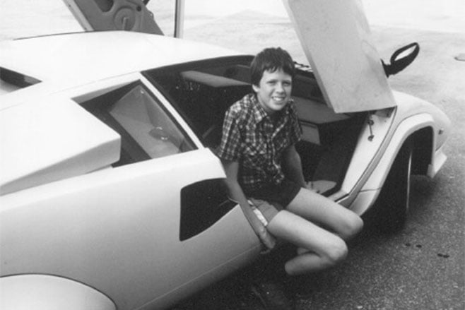 Simon Robinson Lamborghini Countach