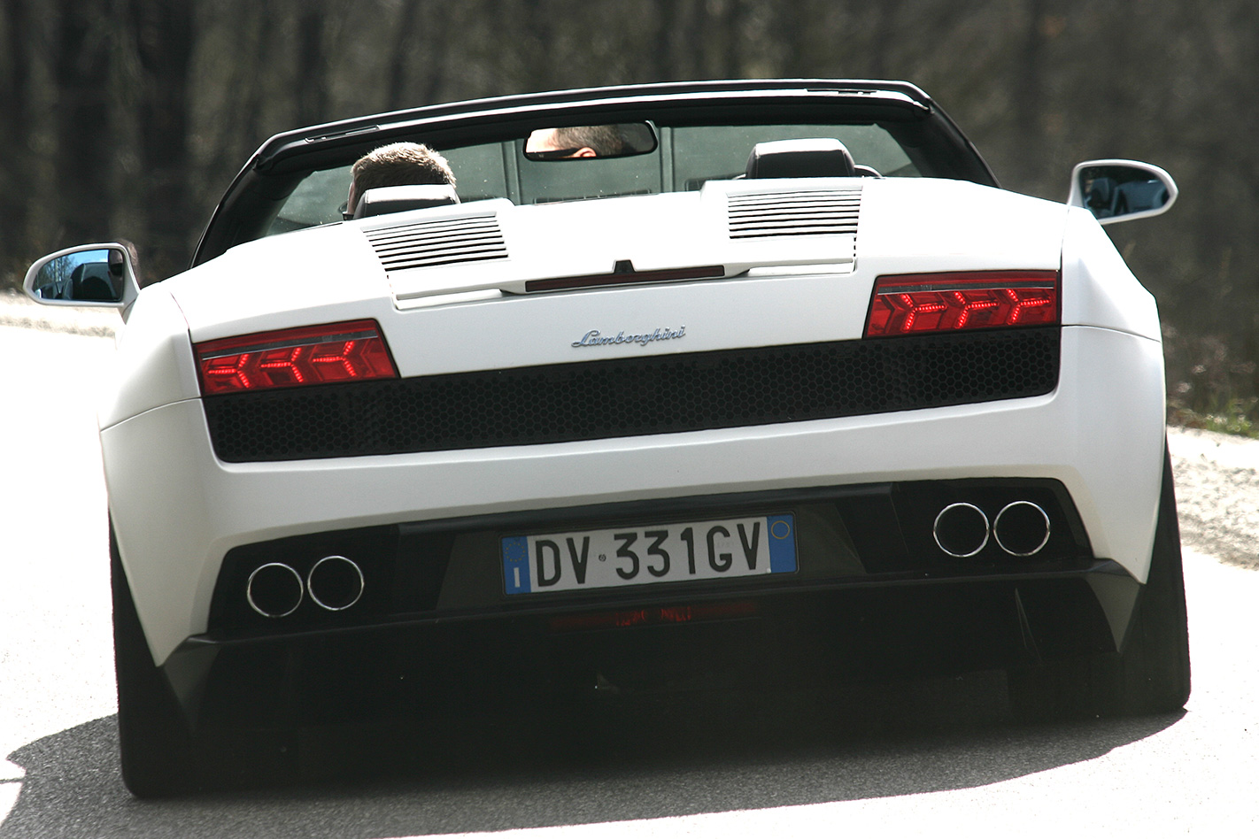 Lamborghini Gallardo Spyder rear