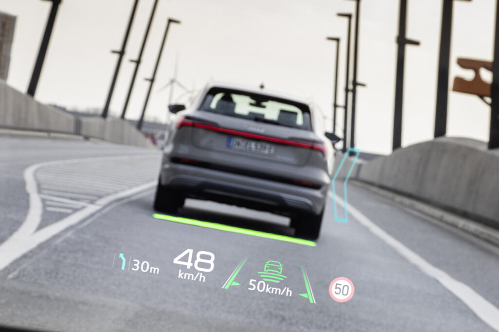 audi q4 e-tron augmented reality