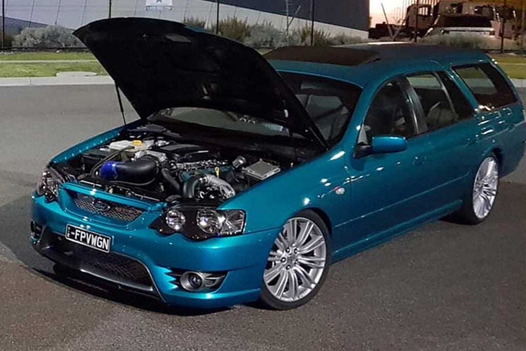 Custom Ford BA Falcon wagon FPV style