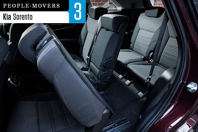 2016-Kia -Sorento -Si -side -seven -seater -rear -seats