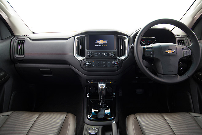 Holden Colorado interior
