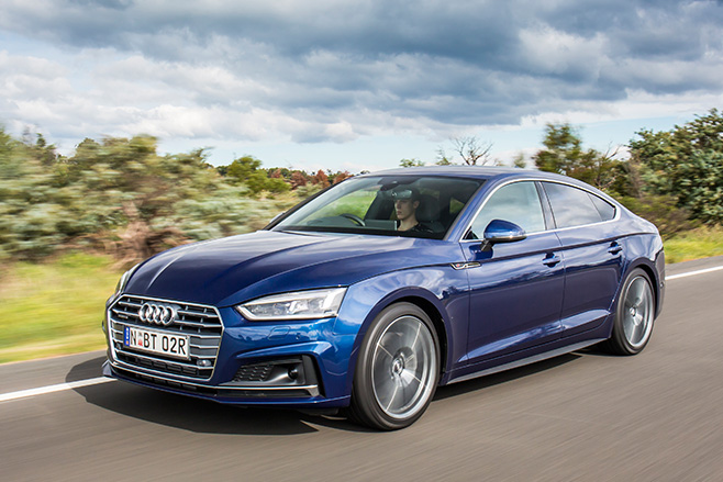 Audi S5 Sportback review front