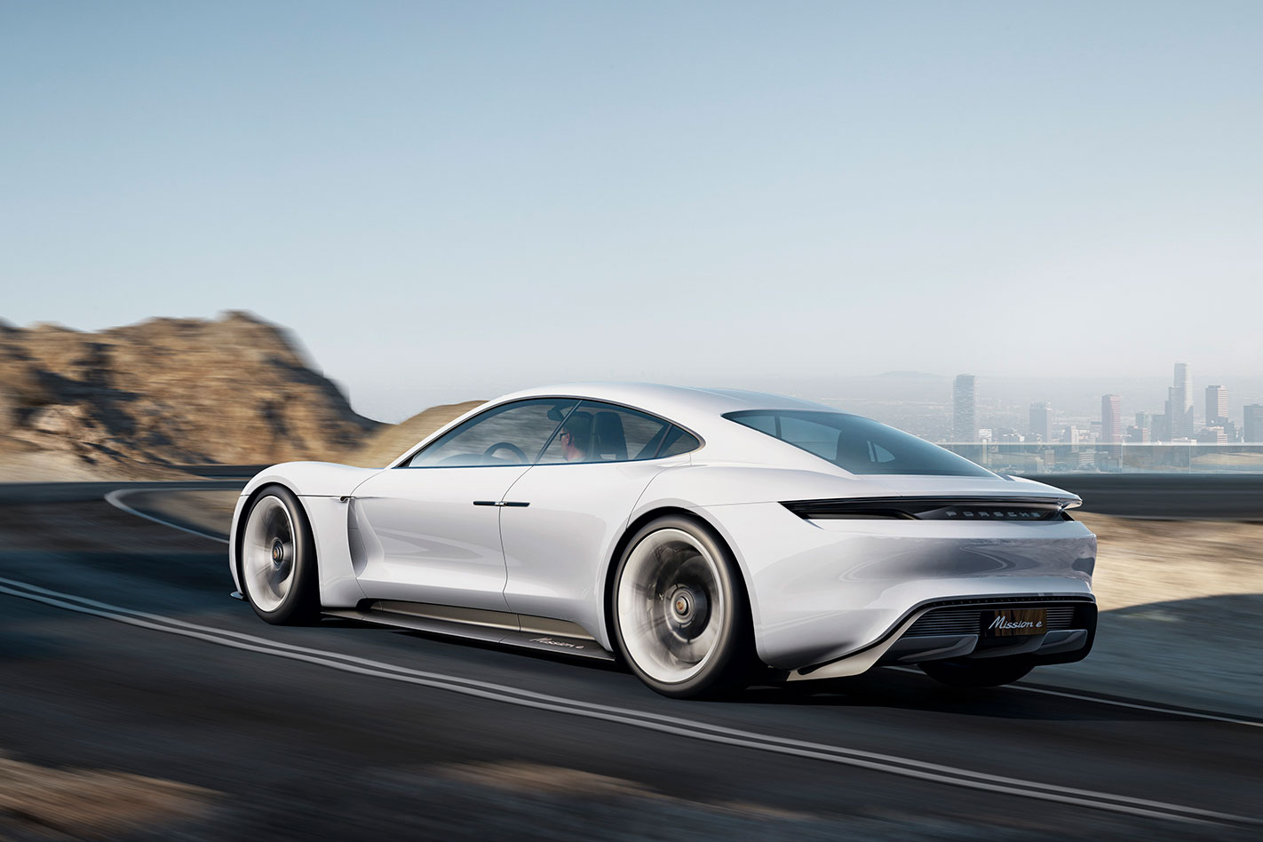 Porsche -Mission -E-rear