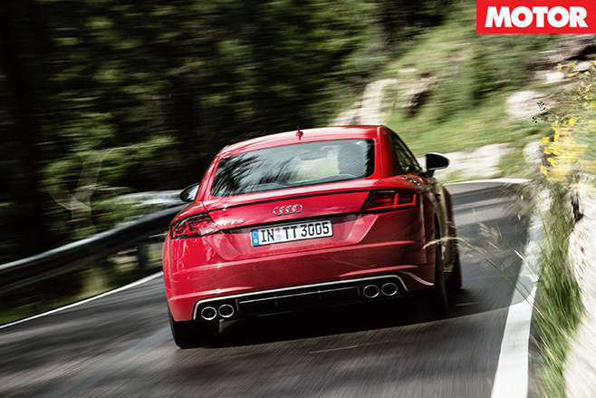 Audi tts rear