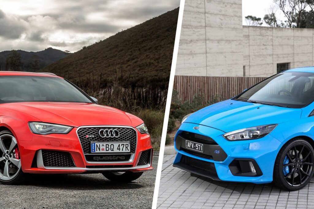 2016 Audi RS3 Sportback vs Ford Focus RS
