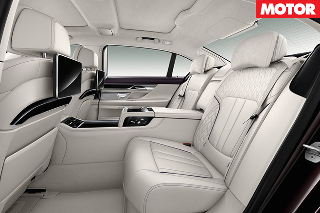 BMW-M760Li -x Drive -backseat