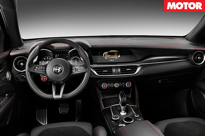 Alfa Romeo Stelvio interior