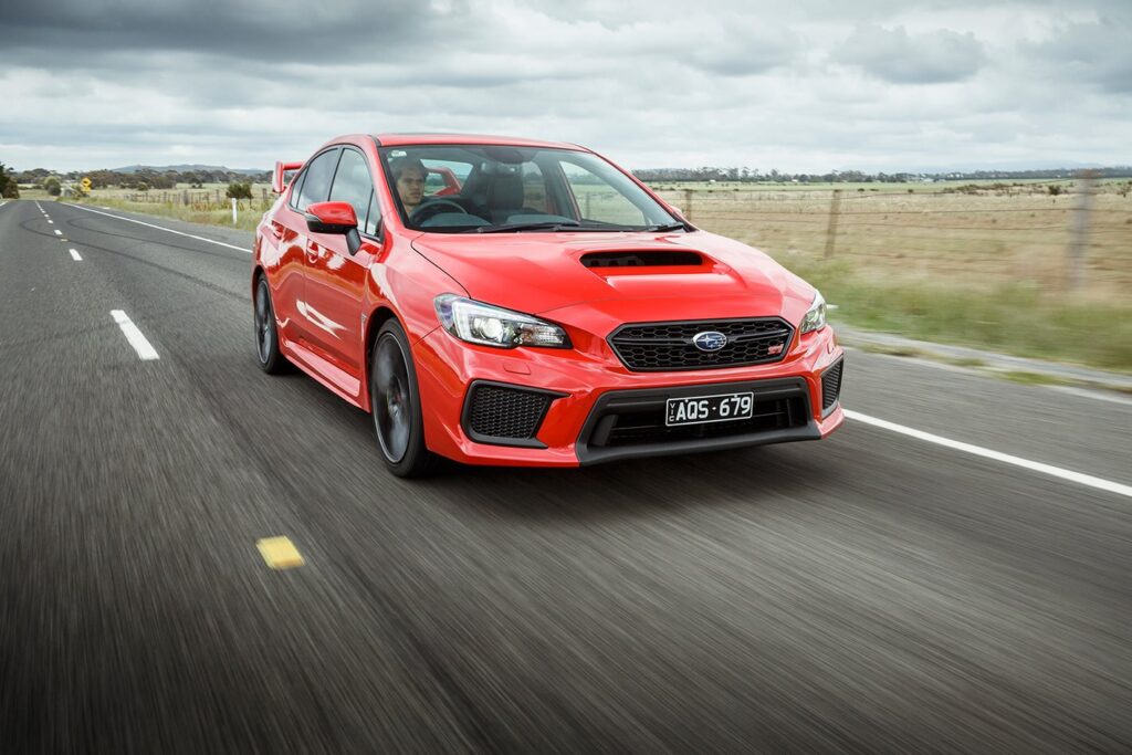 2018 Subaru WRX STI Spec R driving