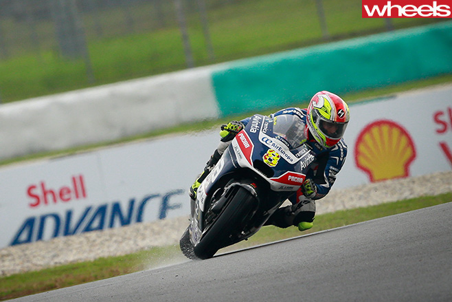 Moto GP-cornering