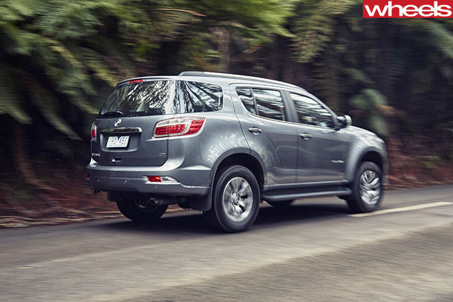 Holden -Trailblazer -SUV-rear -side
