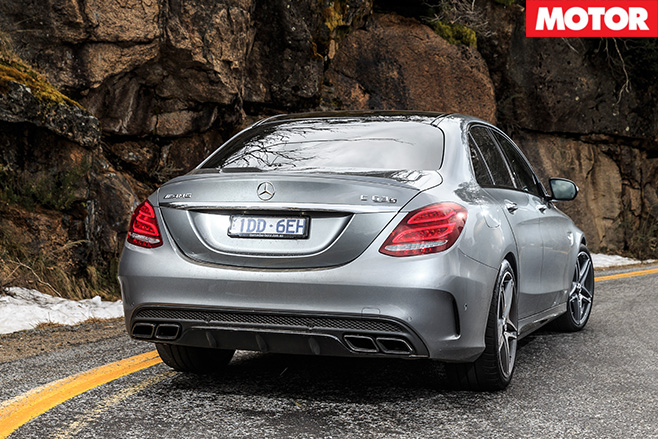 Mercedes-AMG C63 S rear