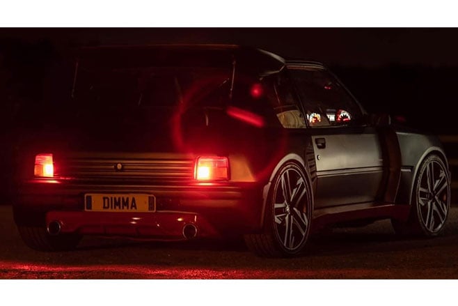 Dimma Peugeot 205 GTi 2020 night