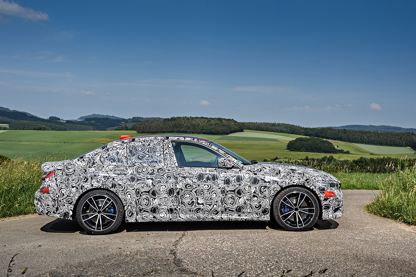 BMW 3 Series prototype side