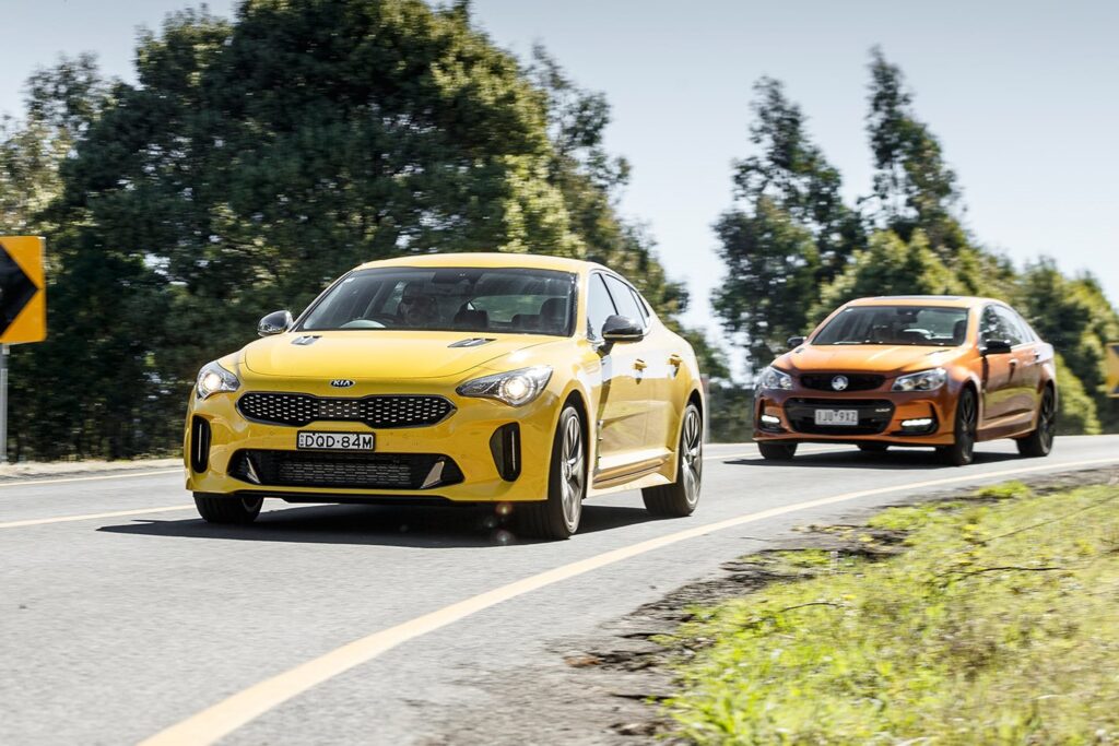 Kia Stinger Holden Commodore