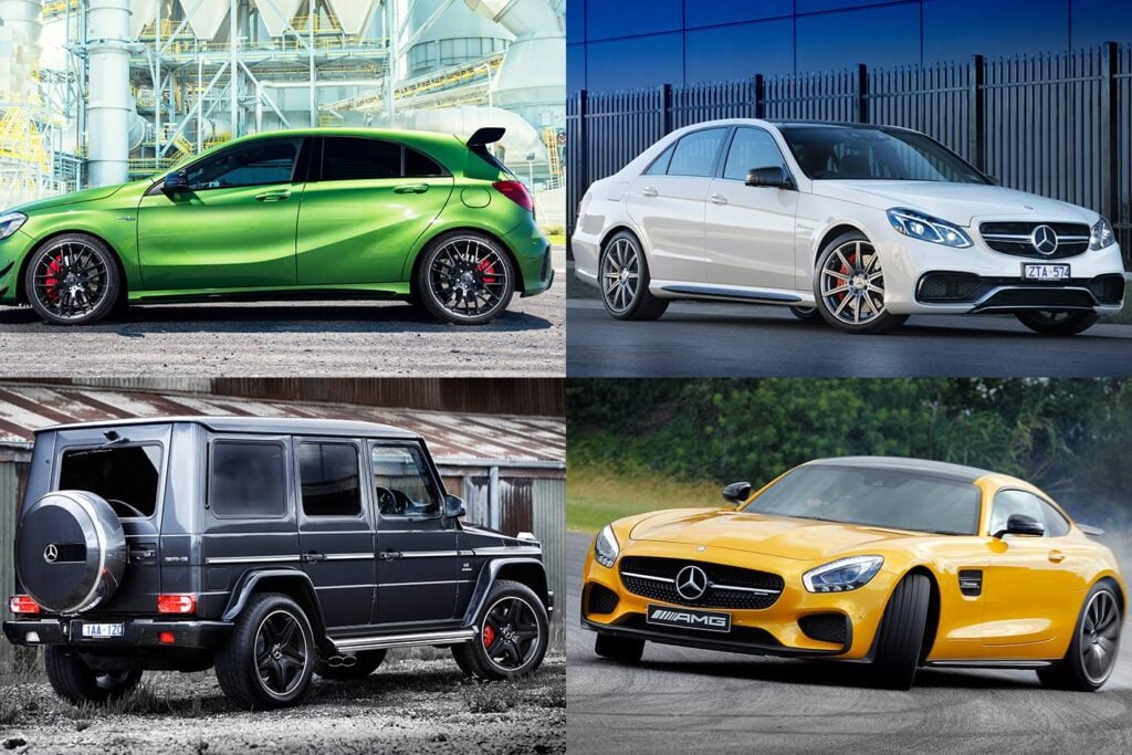 Full Mercedes-AMG range