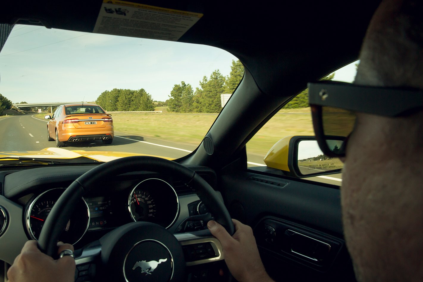 Ford Mustang vs. Falcon XR8