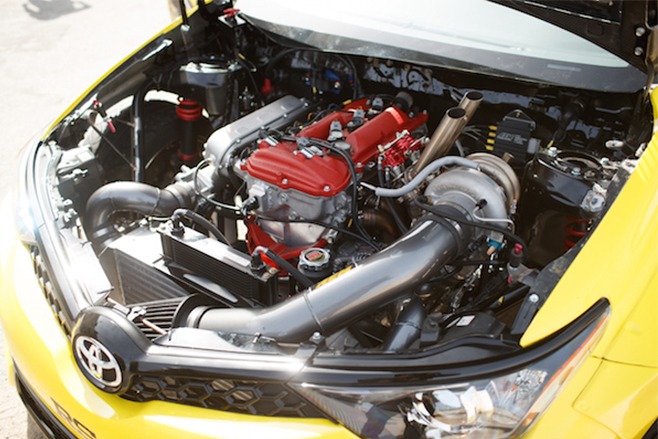 Drift-Corolla-engine-bay