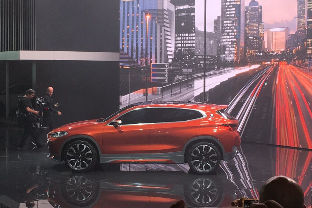 BMW X2 at Paris Motor Show