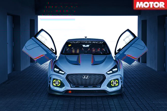 2016 Paris Motor Show Hyundai RN30 Concept doors