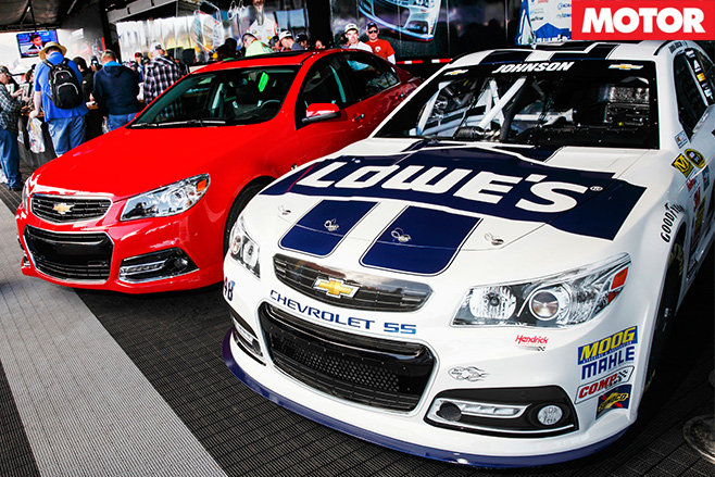 Chevrolet ss nascar