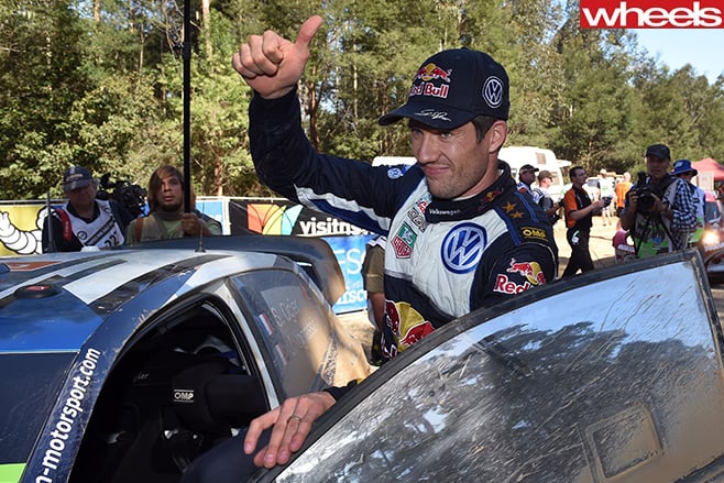 Ogier -climbing -into -VW-at -WRC.pg