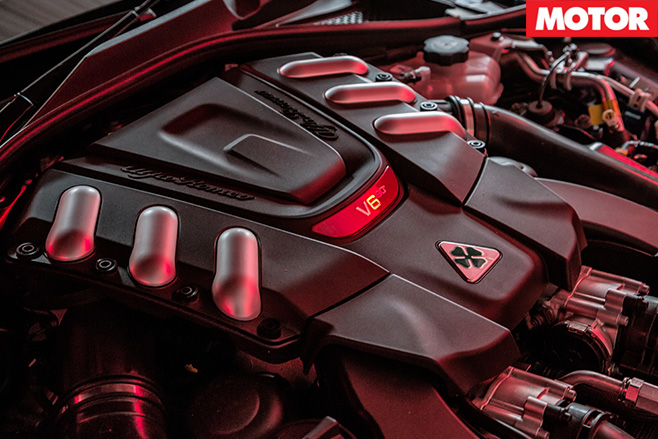 Alfa Romeo Giulia engine