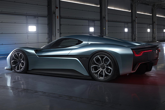 2017 Nio EP9 rear three quarter