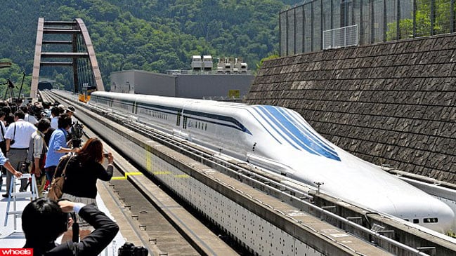 world's, fastest, train, japan, test, run, successful