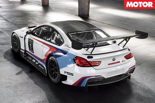BMW M6 GT3 rear