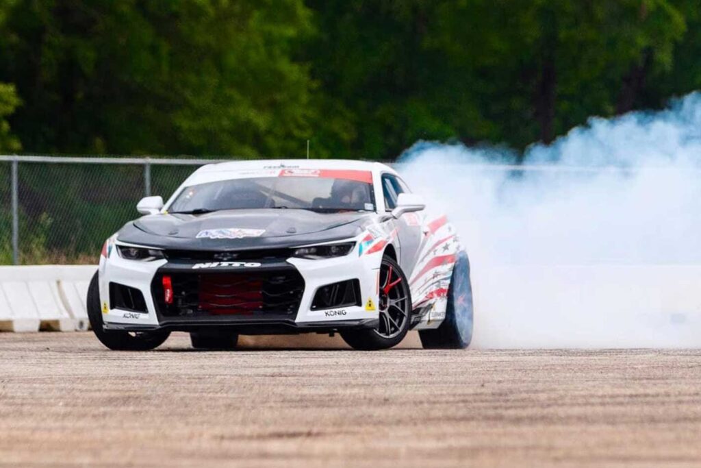 Electric Chevrolet Camaro Formula Drift car
