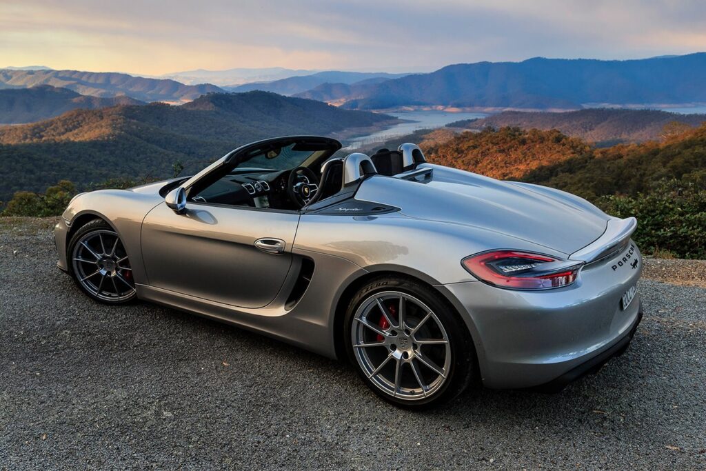 Porsche Boxster Spyder: Celebrating the manual gearbox