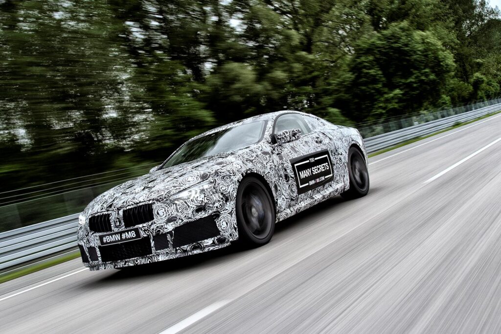2018 bmw m8 prototype